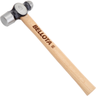 Marteau mecanicien a boule avec manche en bois de hetre