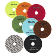 Disque de polissage diamanté flexible - grain 200 / DFDIAM200