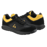 Chaussure de sécurité S1P 36 textile noir et détails en jaune