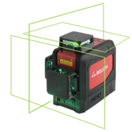 Niveau laser 3 plans 360º, portée de 30