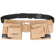 Ceinture à outils ou sacoche professionn en cuir de haute qualité avec 6 poches