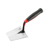 Truelles pointe carree manche bi matiere