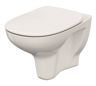 CUVETTE WC SUSPENDUE MYRA SANS BRIDE ABATTANT FREIN DE CHUTE