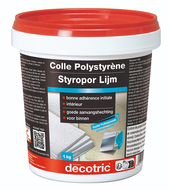 Colle Polystyrène SEAU DE 1KG  - Colle prête sol et mur
