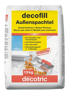 decofill Enduit Extérieur SAC DE 15KG - Enduit extérieur et intérieur