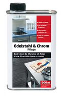 Entretien de Chrome et Acier BIDON DE 500ML  - GLUTOCLEAN