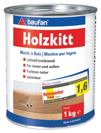 baufan Mastic à Bois  POT DE 1KG   - Enduit pour bois