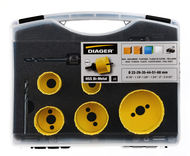 MALLETTE 9 SCIES CLOCHE bi metal DIAGER