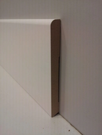 PLINTHE MDF STD MEDIUM PREPEINTE BLANC 10x100x2400mm - VENDU A LA PIECE