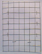 GRILLAGE METALLIQUE GALVA MAILLE CARRE 19X19MM fil 0.7mm, RLX 50MLx1M soit 50M2