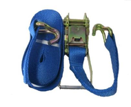 SANGLE D'ARRIMAGE A CLIQUET LARG35 MM 7M 7 ML CROCHET J 3 TONNES