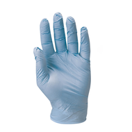 GANT NITRILE BLEU (BOITE DE 100) COLORIS BLEU - TAILLE M (8)