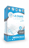 LA CHAPE LEGERE By Edilteco - PRETE A L'EMPLOI FIBREE 650kg/m3 - SAC 13,5KG