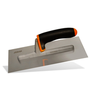 PLATOIR A ENDUIT LAME INOX BISEAUTEE