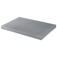 MARGELLE DROITE PLAT ESPACE GRIS MINER 50x33x3,4cm