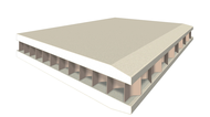 PLAQUE GYPSOTECH ALVEUM STD 5X260 DIMENSION 120x260CM/PLAQUE PLAQUE GYPSOTECH ALVEUM STD 5X260 DIMENSION 120x260CM/PLAQUE