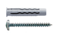CHEVILLE NYLON GL6TL Cheville 6x30 / Vis 4,5x40 / T Fix 10