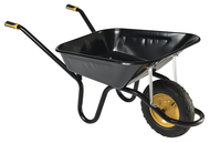 BROUETTE AKTIV PREMIUM PEINTE NOIRE ROUE INCREVABLE Pour les pro du BTP