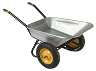 BROUETTE CLIPSO EXCELLIUM 100 TWIN GALVA ROUES GONFLEES P14