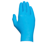 Gant nitrile non poudré  bleuAQL :1,5 T.8