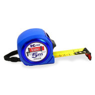 METRE MESURE 5Mx25mm ROULANTE COMPACTE impression double face - boitier abs