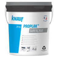 KNAUF PROPLAK SURFACAGE SEAU DE 20KG GRIS - 33SEA/PAL