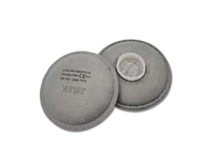 Filtres à vis STEELPRO pour demi-masque BREATH - Charbon actif  LOT DE 2 FILTRES