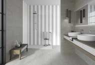 FAIENCE RODANO GRIS Brillant 25X70cm 1,58M2/BTE 9PC/BTE MR150