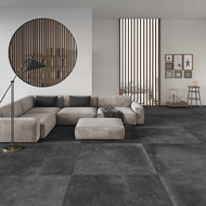 CARRELAGE ANTIBES DARKGREY 0 45X45cm 1,22M2/BTE 6PC/BTE MP132