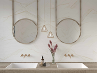 FAIENCE GUALDO WHITE Mat 33,3X55cm 1,84M2/BTE 10PC/BTE MR100