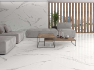 CARRELAGE UYUNI WHITE Mat 60X60cm 1,44M2/BTE 4PC/BTE MP175