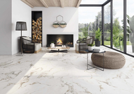 CARRELAGE BELLAGIO GOLD 1. Brillant 60X120 (F)cm 1,44M2/BTE 2PC/BTE MP181