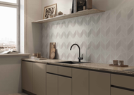 FAIENCE ELVEN MATT BLANCO 0 25X70cm 1,58M2/BTE 9PC/BTE MR150