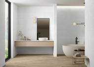 CARRELAGE RLV STREET WHITE 0 30X90cm 1,35M2/BTE 5PC/BTE MB145