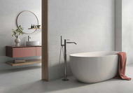 FAIENCE DEC LEVIN MATT PEARL 0 33,3X55cm 1,84M2/BTE 10PC/BTE MR106