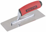 TRUELLE DECORATION V3 PRO AVEC MANCHE CONFORT INOX COLOTOOL BISEAU 270