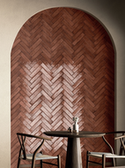 FAIENCE WORKSHOP AMBER 6x24,6x0,85cm 34PC/BTE 0,502M2/BTE 7,57KG/BTE