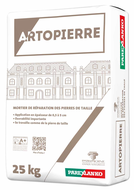 ARTOPIERRE TM PARIS 30KG Mortier de réparation pierre à grain moy