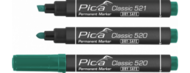 PICA MARQUEUR PERMANENT OGIVE VERT pointe 1-4mm