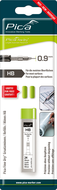 PICA FINE DRY MARKER SET 12 MINES ROUGE recharge crayon de précision BLISTER