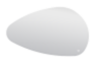 MIROIR LUMINEUX LED GALET DROIT 60X90 CM