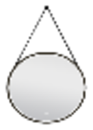 MIROIR LUMINEUX LED BARBIER D.60 CM