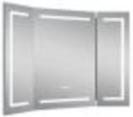 MIROIR LUMINEUX LED TRIPTYQUE 80X100 CM