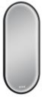 MIROIR LUMINEUX LED ATELIER BLACK OBLONG 90X40 CM