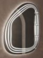 MIROIR LUMINEUX LED DUNE 120X90 CM