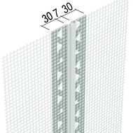 Profilé de joint 2,75ML pour isolation thermique pour ITE - 6 mm - surface/coin
