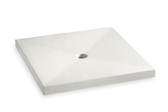RECEVEUR DE DOUCHE 80X80X3,5X6 BLANC