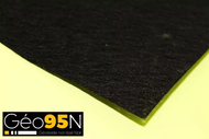 ROULEAU GEOTEXTILE NOIR GEO95N 1M x 25ML 25M2 Passage VL Privatif  Résistance 6kN