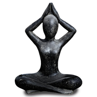 FIGURE YOGA NAMASTE BETON 80 CM 48 KG