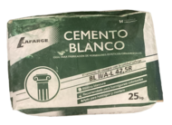 CIMENT BLANC BL II 42.5 R CE SAC DE 25KGS 56SAC/PAL